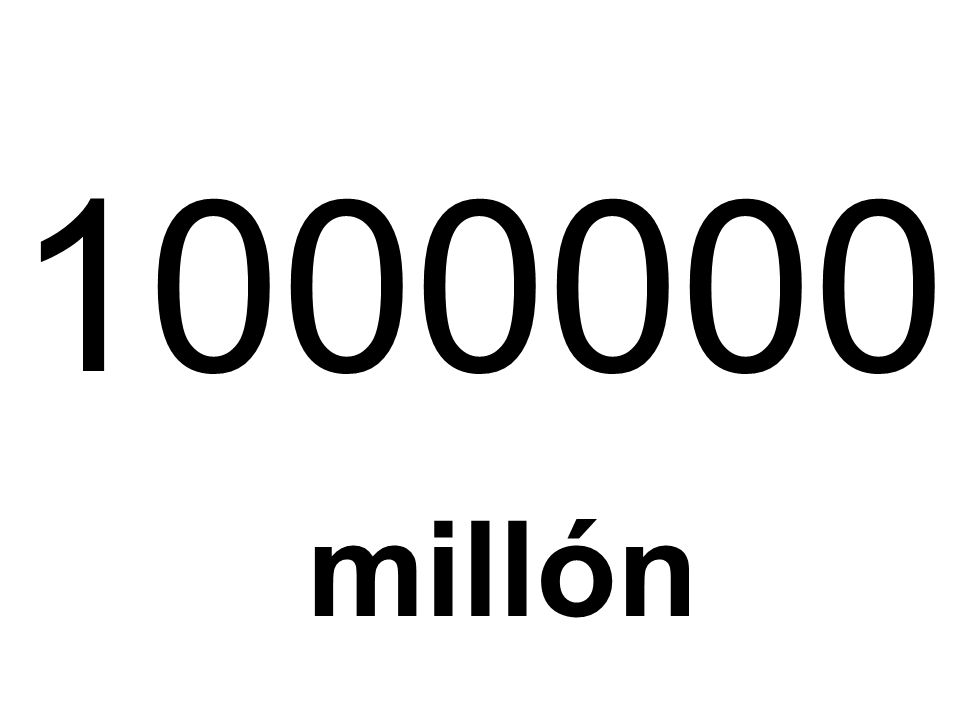 millón