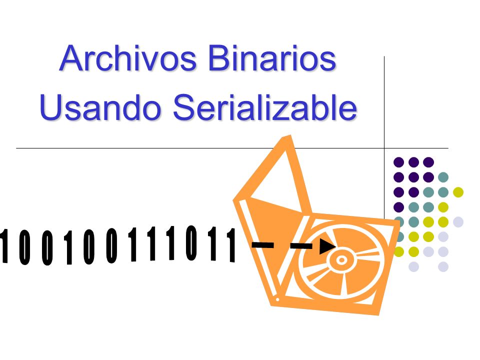 Archivos Binarios Usando Serializable