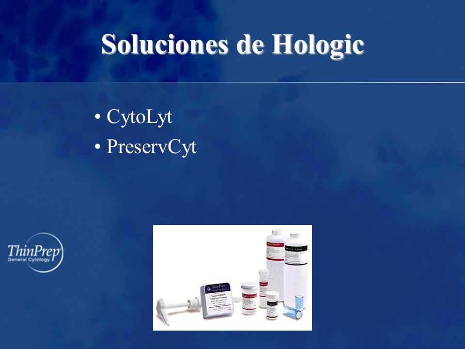 CytoLyt PreservCyt Soluciones de Hologic