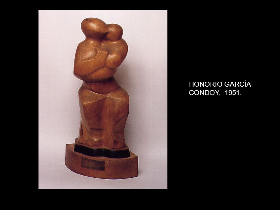 HONORIO GARCÍA CONDOY, 1951.