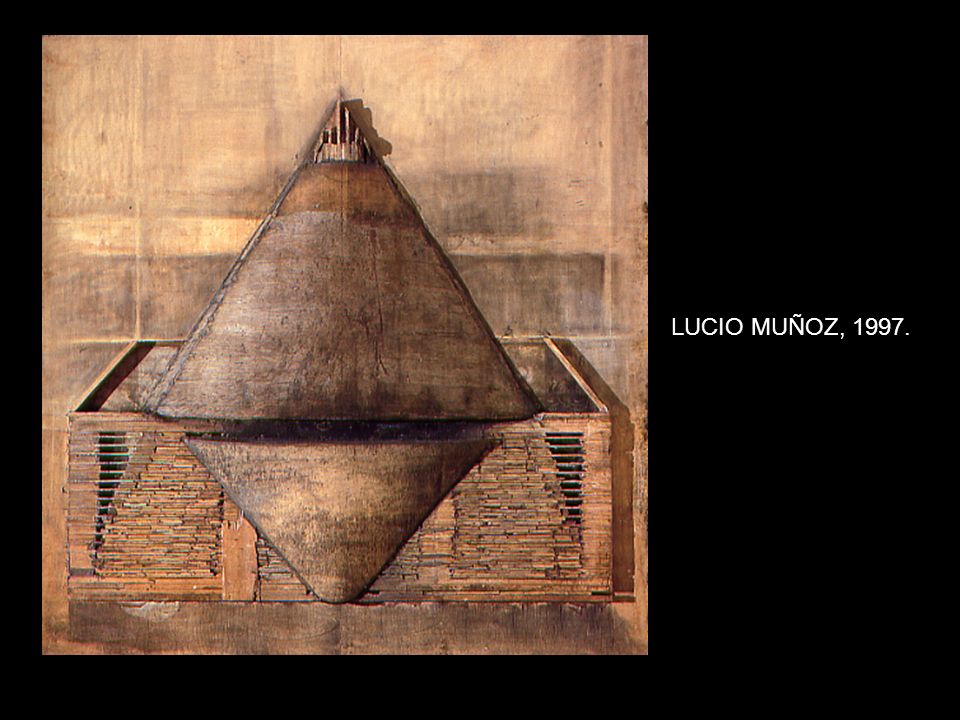 LUCIO MUÑOZ, 1997.