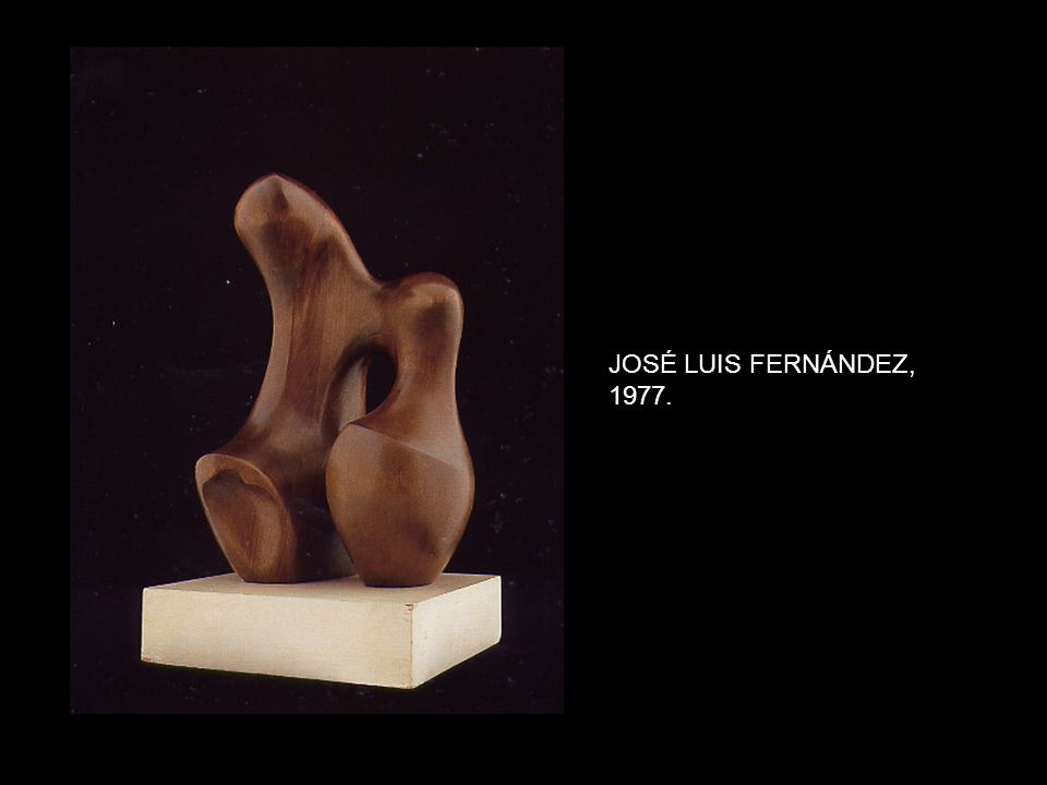 JOSÉ LUIS FERNÁNDEZ, 1977.