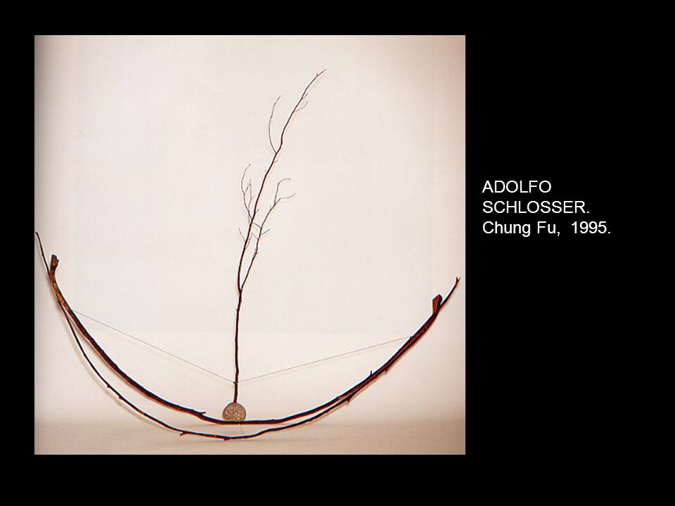 ADOLFO SCHLOSSER. Chung Fu, 1995.
