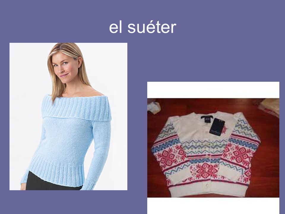 el suéter