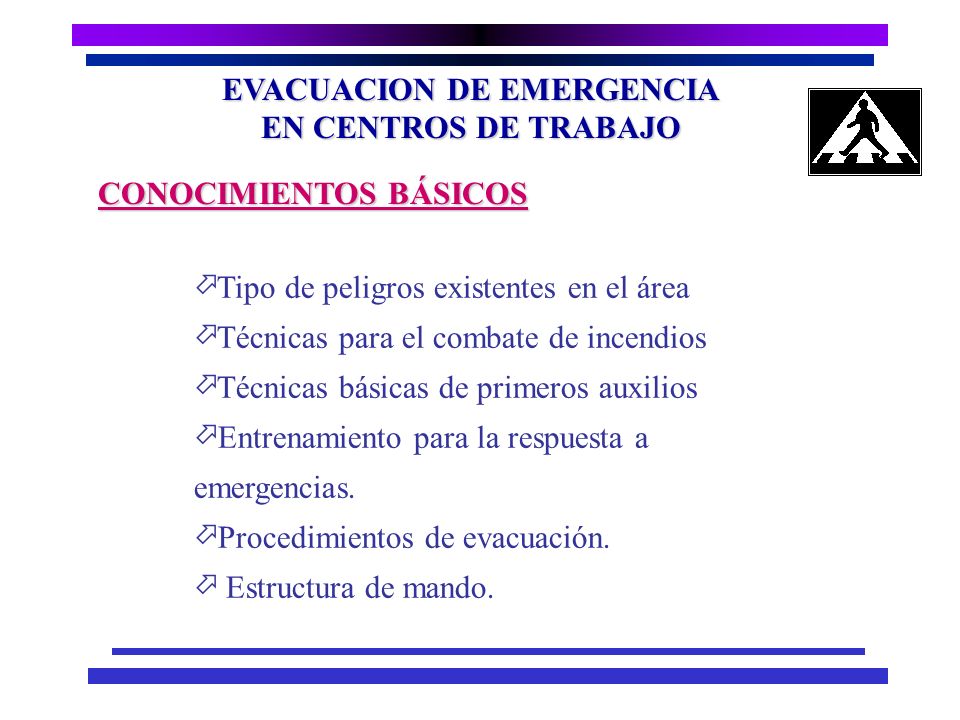 EVACUACION DE EMERGENCIA EN CENTROS DE TRABAJO GRUPO CONSULTOR EMPRESARIAL TILAWA Evacuación de Emergencia