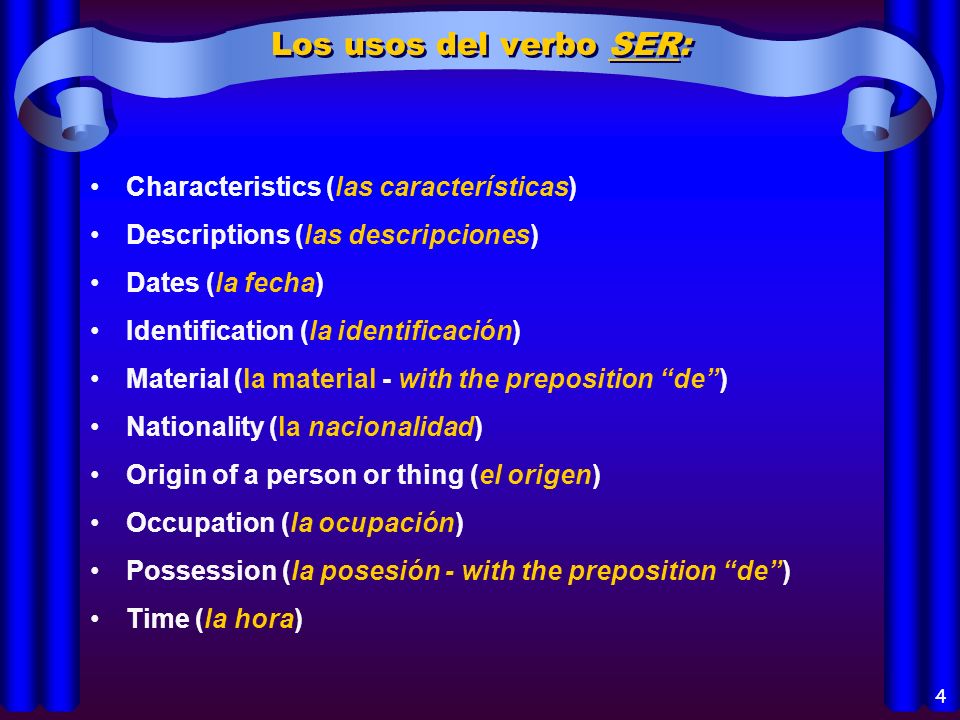 2 Ser y Estar en español… Both verbs mean to beBoth verbs mean to be Used in very different casesUsed in very different cases Irregular conjugationsIrregular conjugations