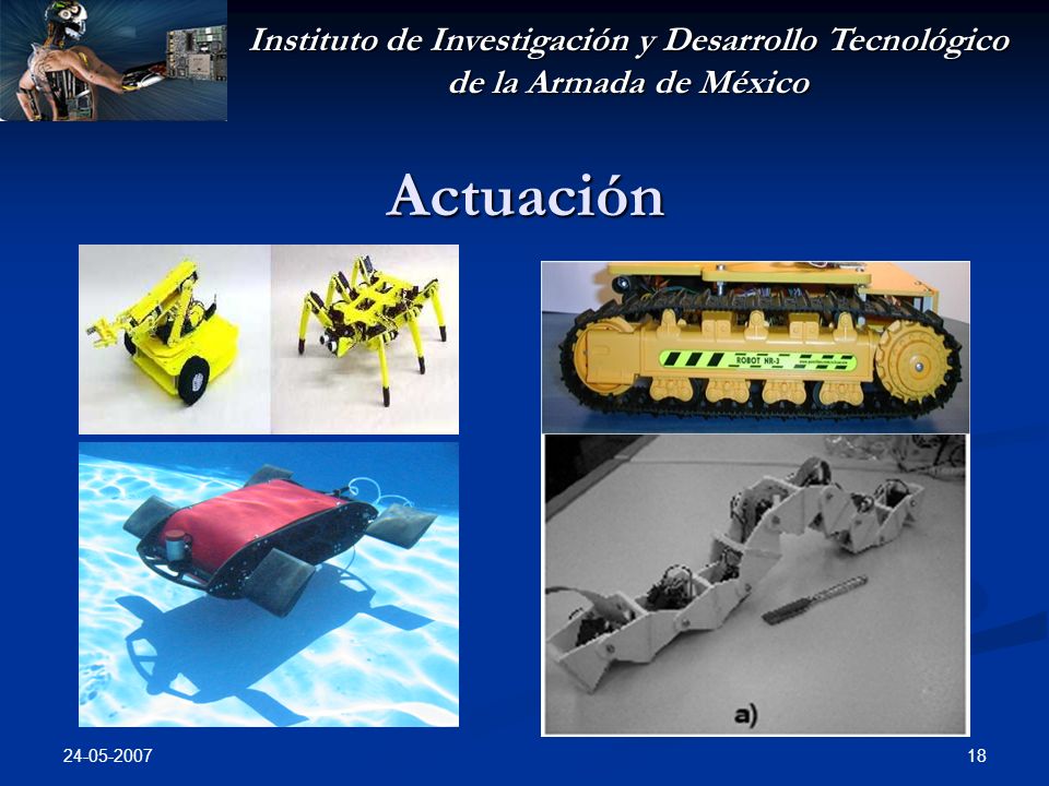 Instituto de Investigación y Desarrollo Tecnológico de la Armada de México Actuación
