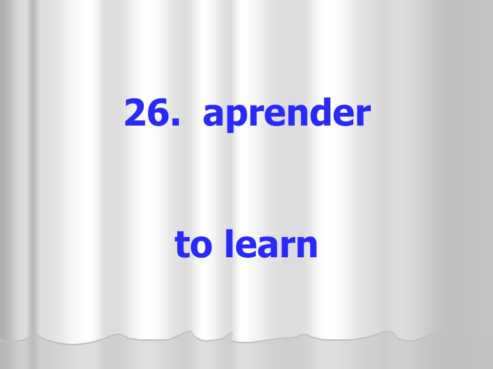 26. aprender to learn
