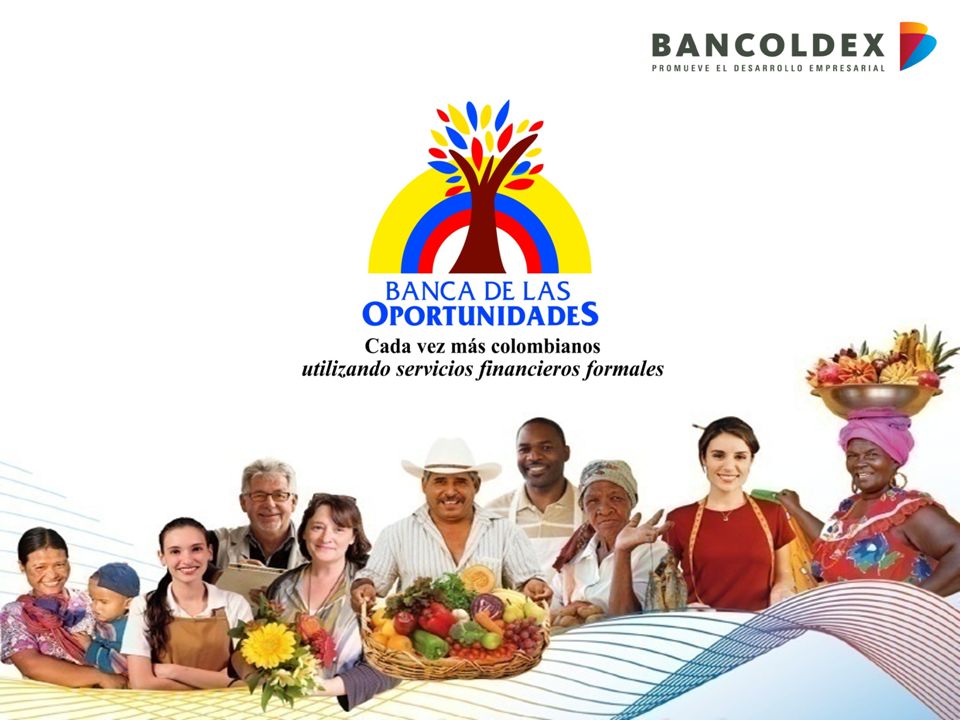 Una política para promover el acceso a servicios financieros buscando equidad social Cada vez más colombianos utilizando servicios financieros formales