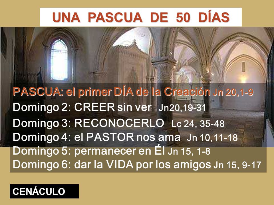Monjas de Sant Benet de Montserrat Recordemos el Amor que Jesús nos ha demostrado escuchando: T.