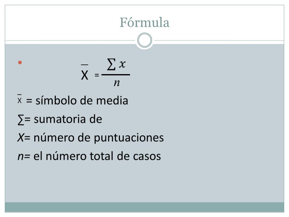 Fórmula __ X = _X_X