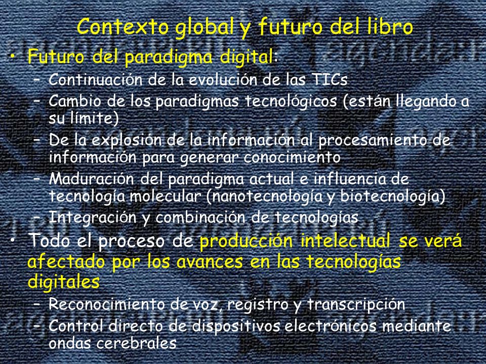 El Futuro Del Libro Efectos De Las Nuevas Tecnolog As En Los