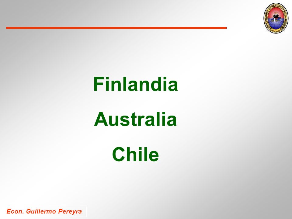 Finlandia Australia Chile