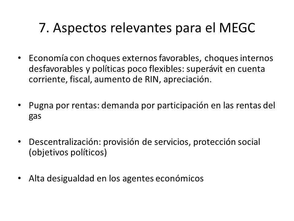 B Olivia: Implicaciones De Pol í Ticas Macroecon ó Micas, Choques ...