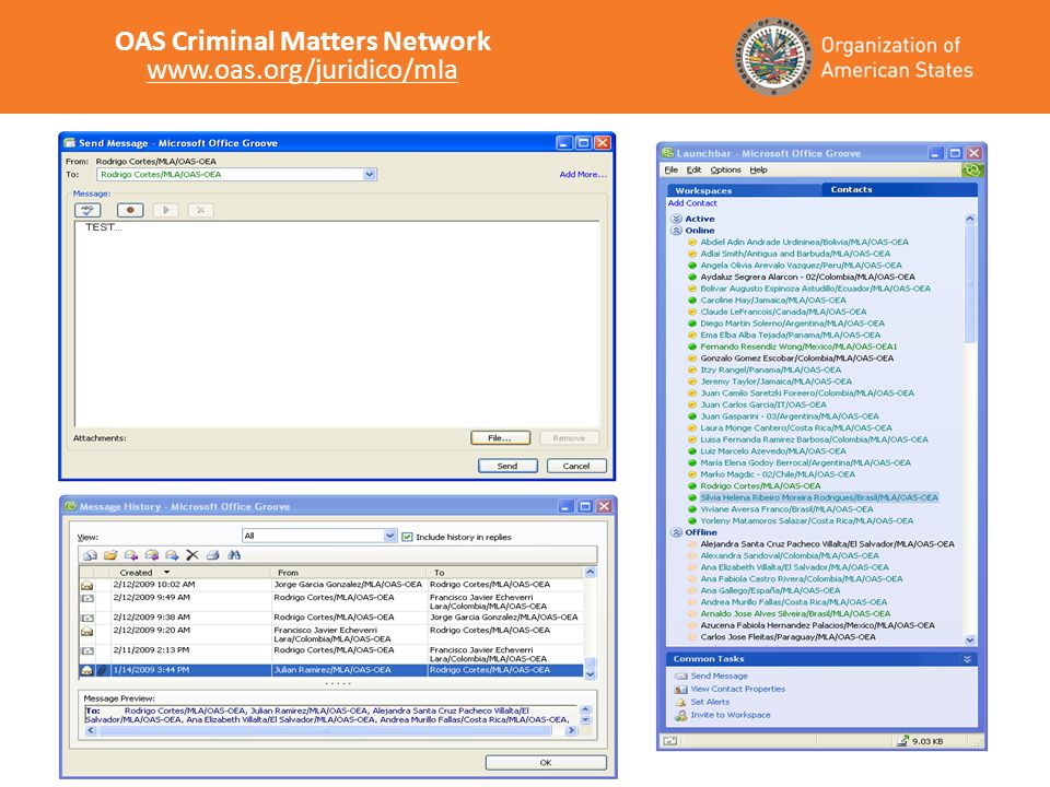 OAS Criminal Matters Network