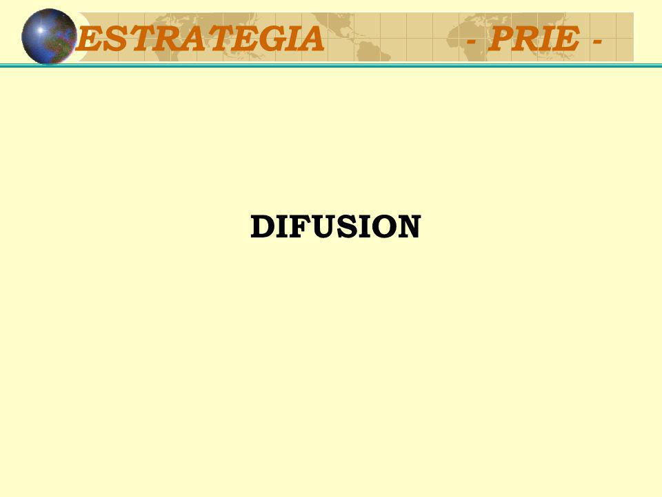 ESTRATEGIA - PRIE - DIFUSION
