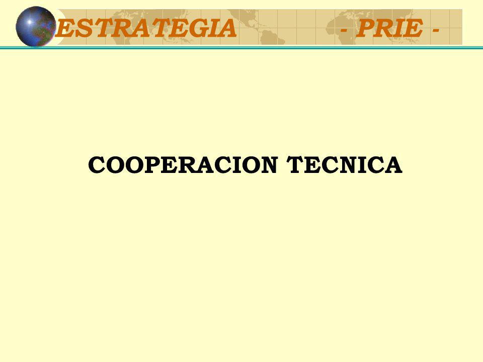 ESTRATEGIA - PRIE - COOPERACION TECNICA