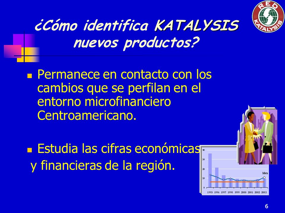 6 KATALYSIS ¿Cómo identifica KATALYSIS nuevos productos.