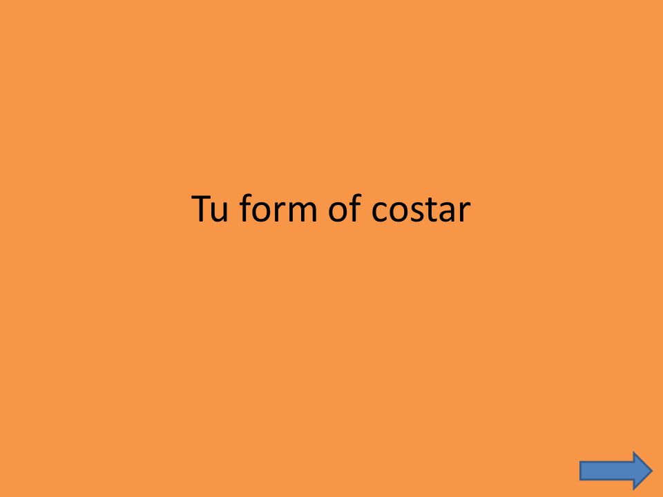 Tu form of costar