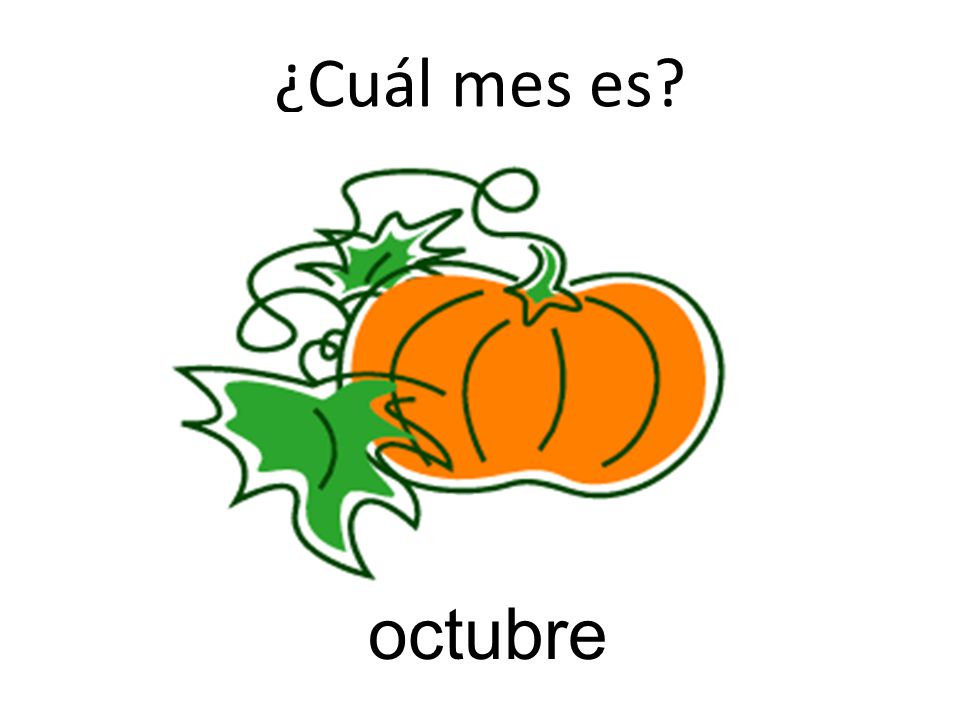 ¿Cuál mes es octubre