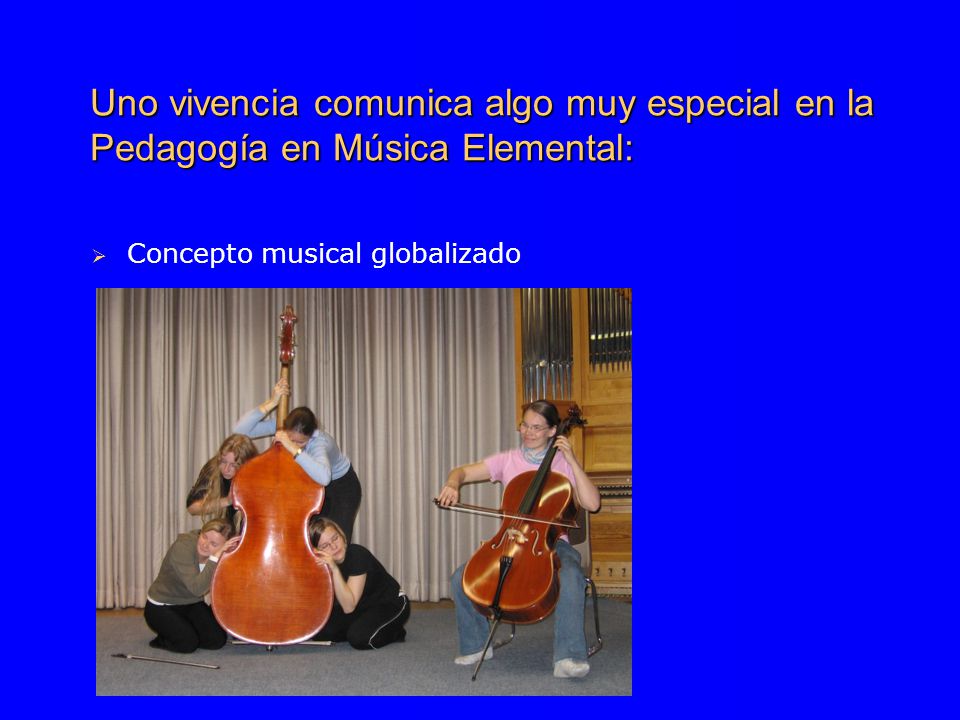  Concepto musical globalizado