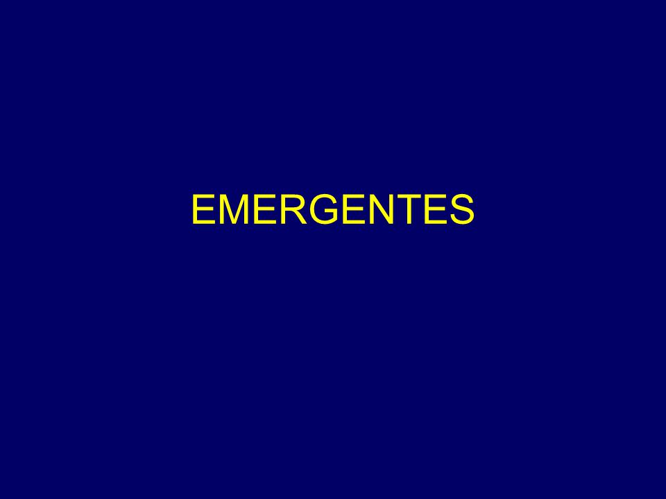 EMERGENTES
