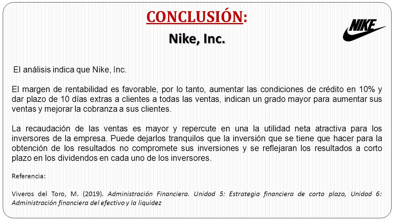 Barrio Perca bar Nike, Inc. Reporte Ejecutivo. ANTECEDENTES: Nike, Inc. Giro: Industria  Textil (Ropa deportiva para todos los deportes, para ambos sexos y todas  las edades) - ppt descargar