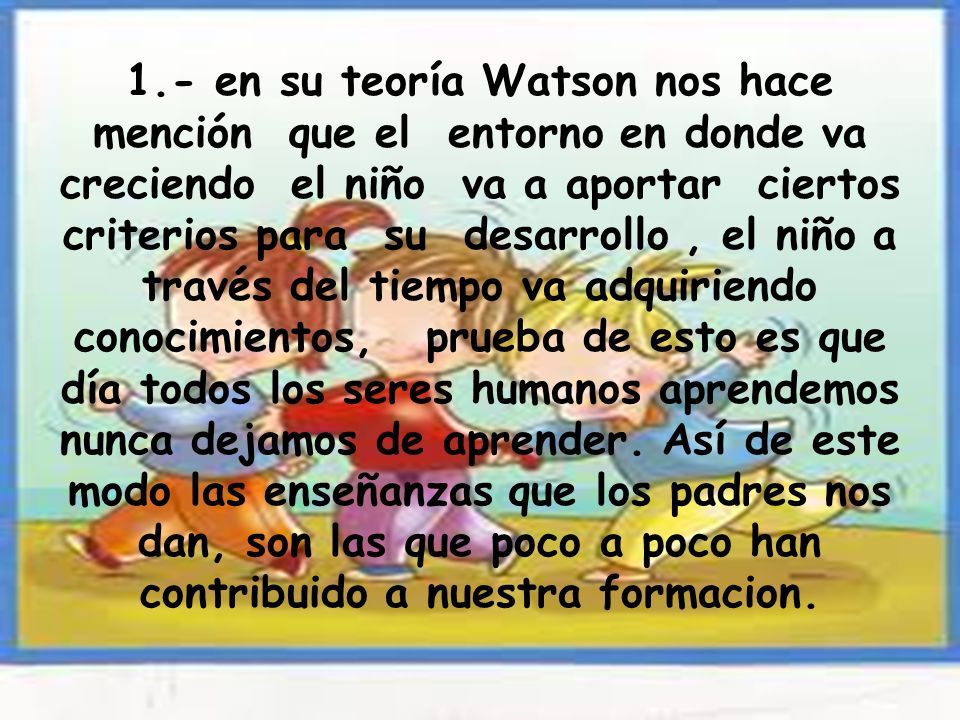 TEORÍA CONDUCTISTA WATSON Fue un psicólogo estadounidense fundador del  Conductismo, inauguró en 1913 con la publicación de su artículo La  Psicología. - ppt descargar