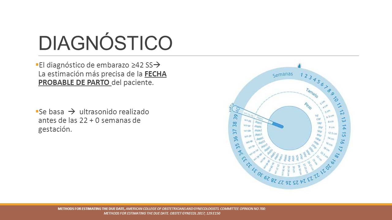 EMBARAZO PROLONGADO. OBJETIVOS: Tener Cocimientos Sobre Las ...