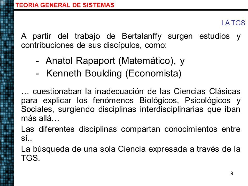 Teoría General De Sistemas Ppt Descargar 9414