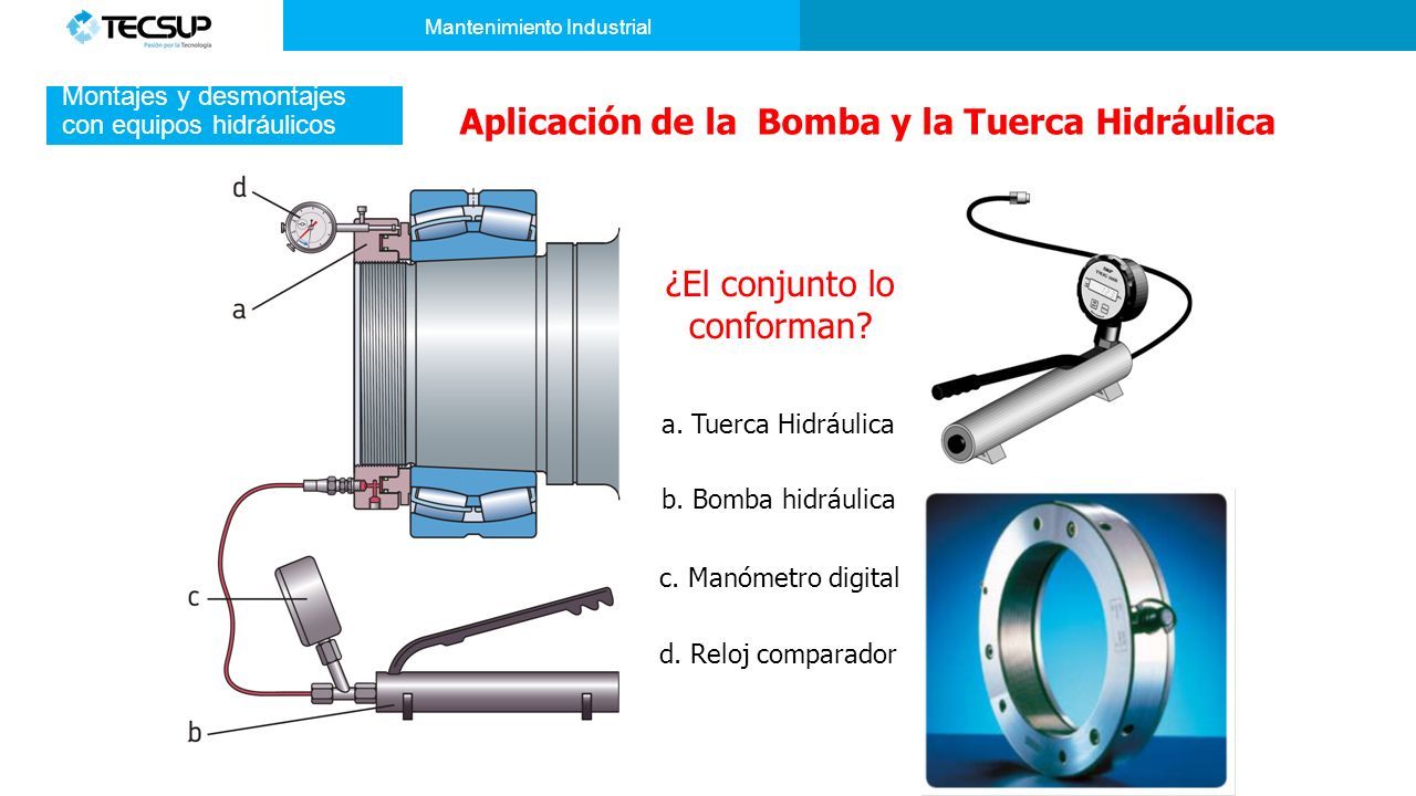 ¿Qué Capacidad Lograrás? Mantenimiento Industrial MONTAJE Y DESMONTAJE ...