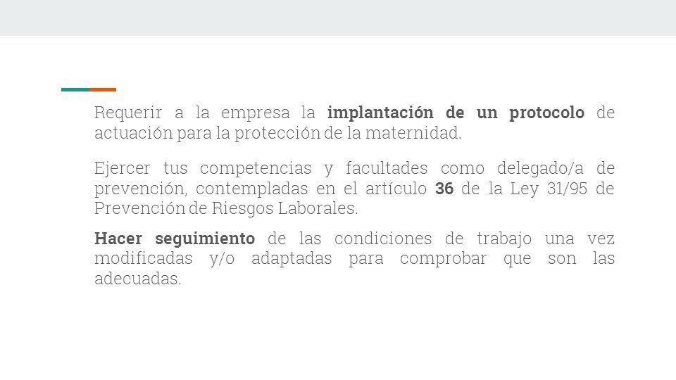 ProtecciÓn De La Maternidad En El Trabajo Valoración Del Riesgo Laboral Durante El Embarazo Y 8415