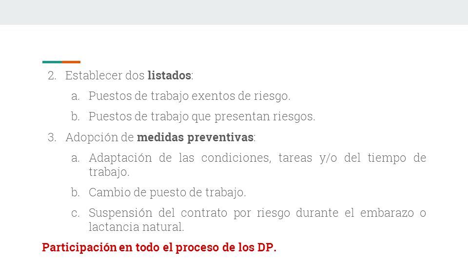 ProtecciÓn De La Maternidad En El Trabajo Valoración Del Riesgo Laboral Durante El Embarazo Y 9299