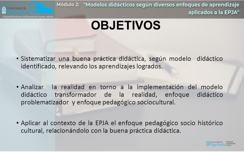 Metodología para el Aprendizaje en Educación de Personas Jóvenes y Adultas”  Facultad de Ciencias de la Educación de la Universidad de Playa Ancha  Programa. - ppt descargar