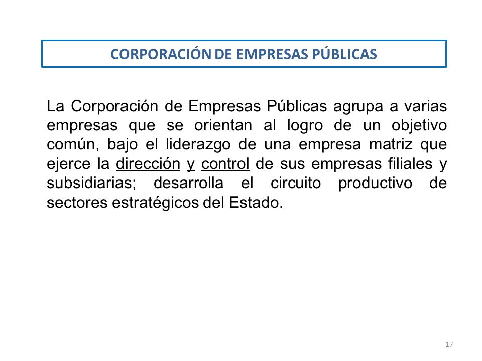 LEY DE LA EMPRESA PÚBLICA LEY N° 466, DE 26 DE DICIEMBRE DE - ppt descargar