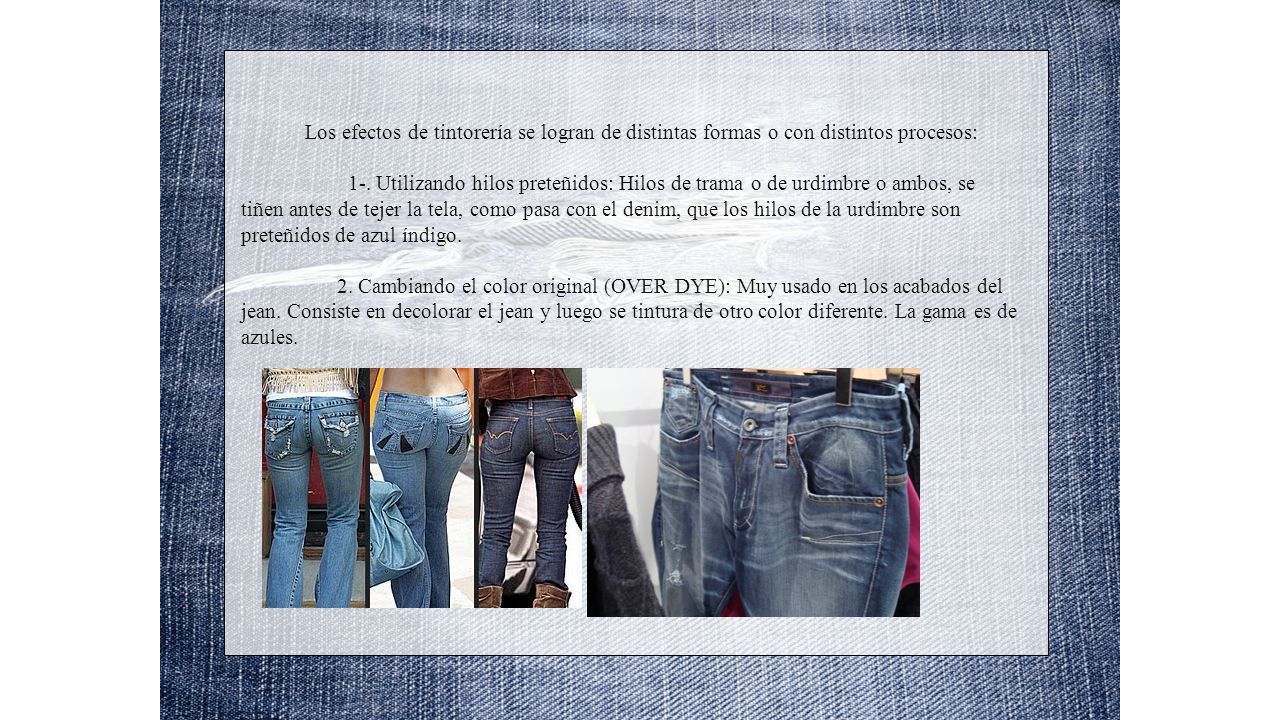 Procesos De Lavandería En Jean Y Ropa Deportiva Procesos De Lavandería