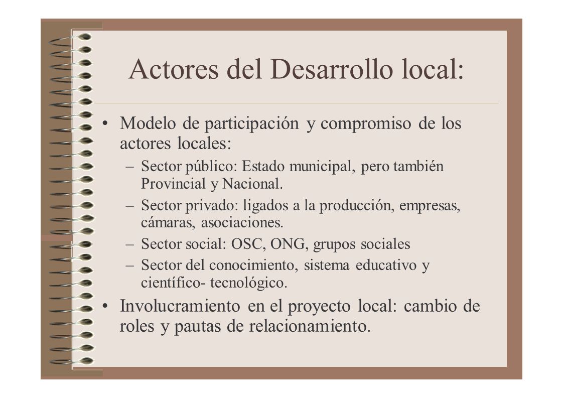 Desarrollo Local Origen Conceptos Y Situación Actual Ppt Descargar