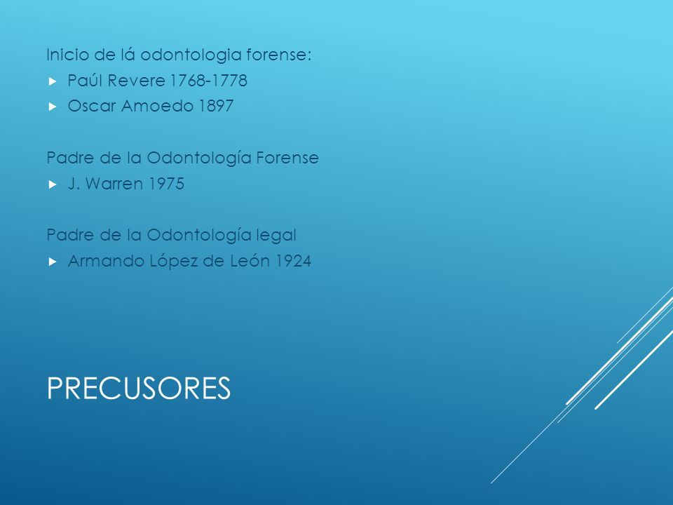 ODONTOLOGIA FORENSE CDEE MANUEL CRISTOBAL RODRIGUEZ. - ppt descargar