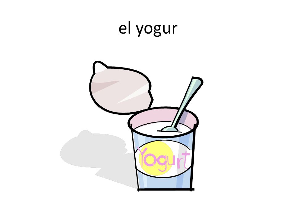 el yogur