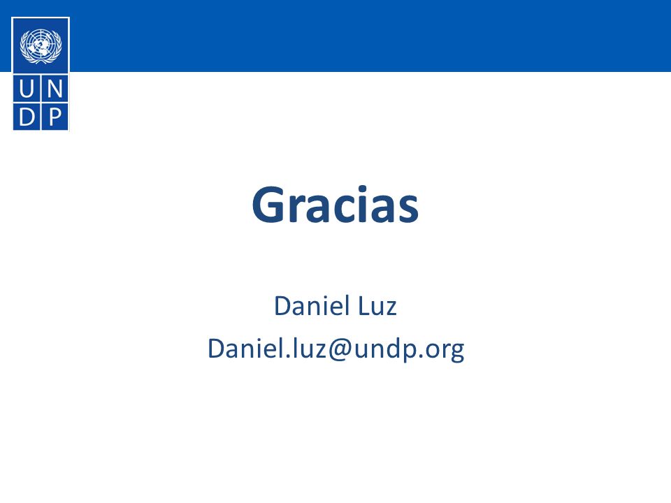 Gracias Daniel Luz