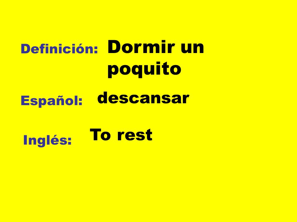 Vocabulario De Oro 7 Repaso De Vocabulario Espanol Ppt Descargar