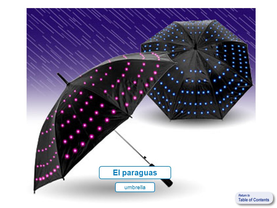 El paraguas umbrella