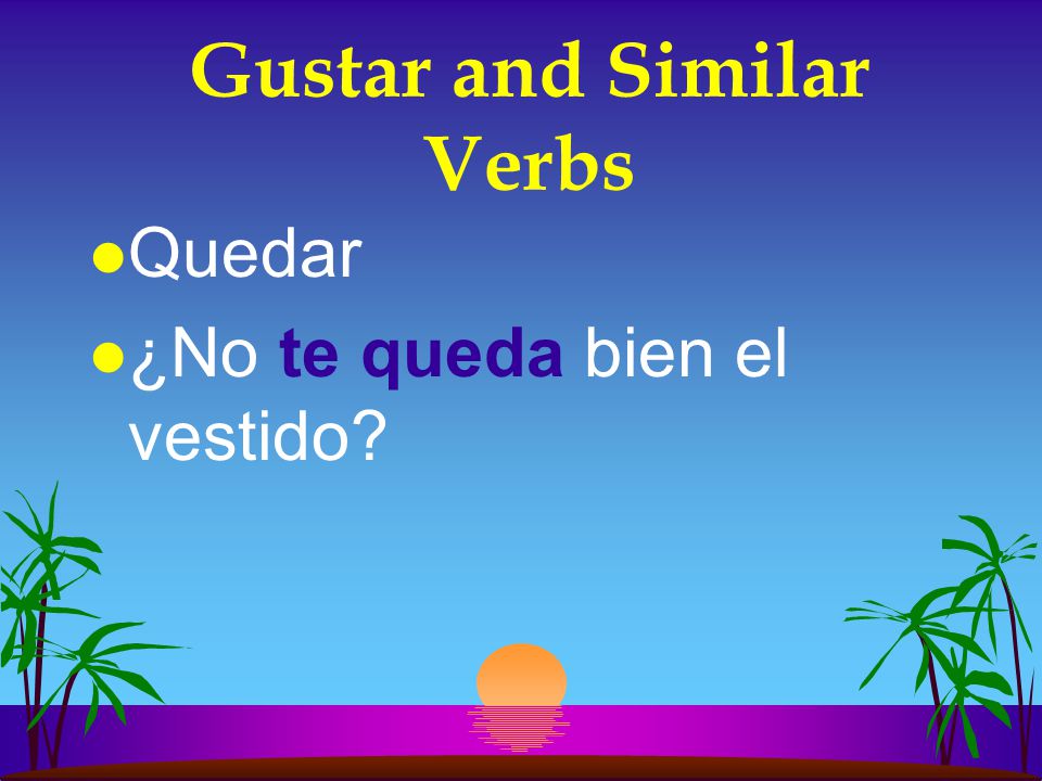 Gustar and Similar Verbs l Interesar l Nos interesan los programas musicales.