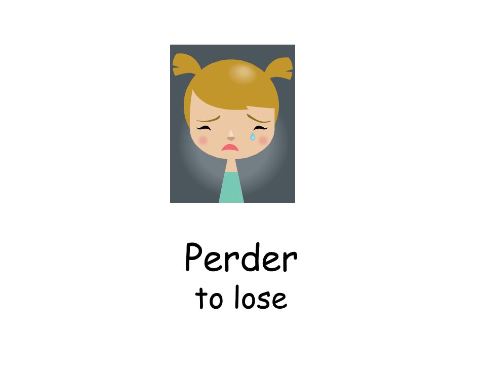 Perder to lose
