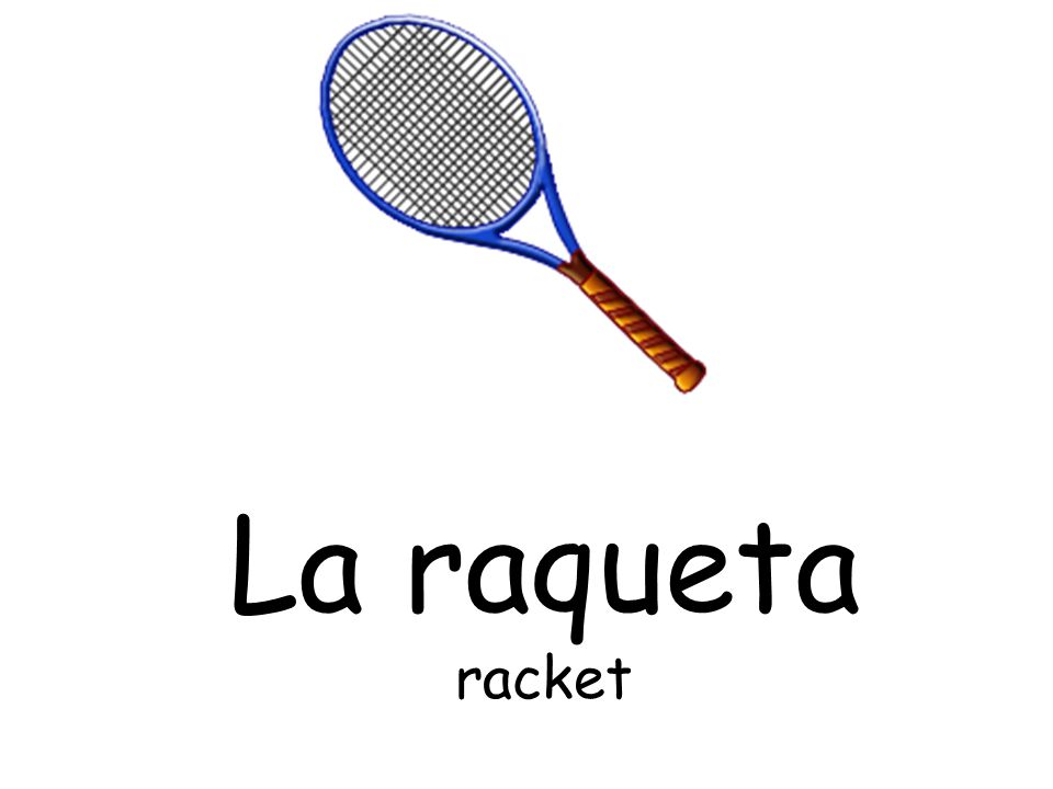 La raqueta racket