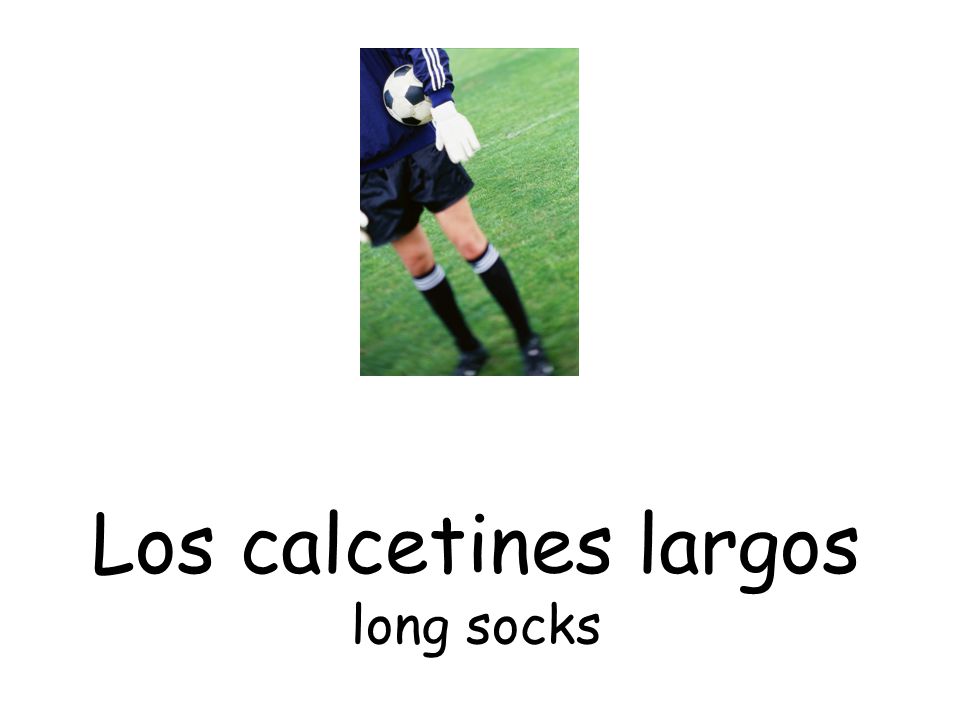 Los calcetines largos long socks
