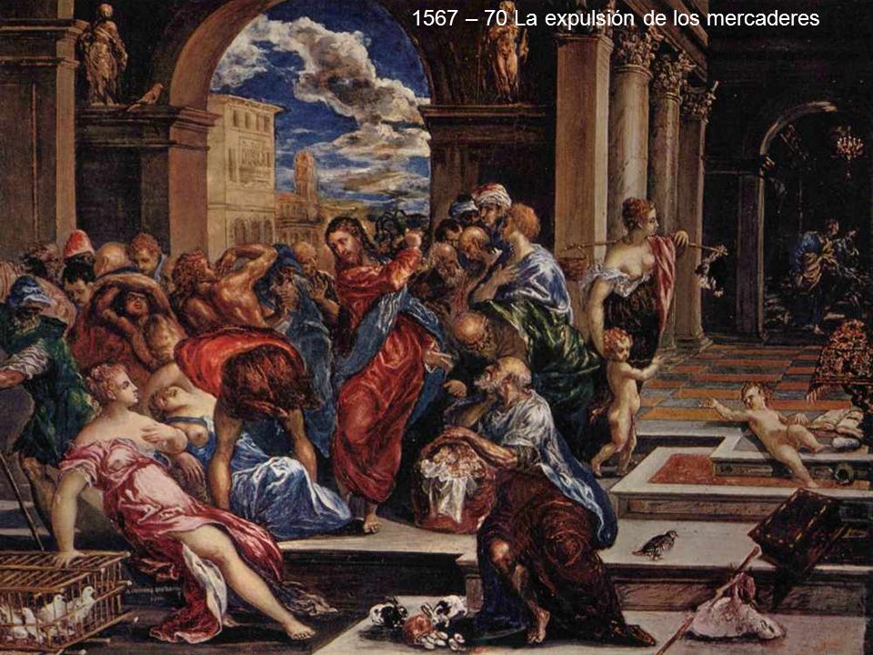 El Greco (Doménicos Theotocópoulos; nació en Candía, hoy Heraklion, actual Grecia, el 1 de Octubre 1541, murió en Toledo, España, el 7 de abril de1614) Pintor español.