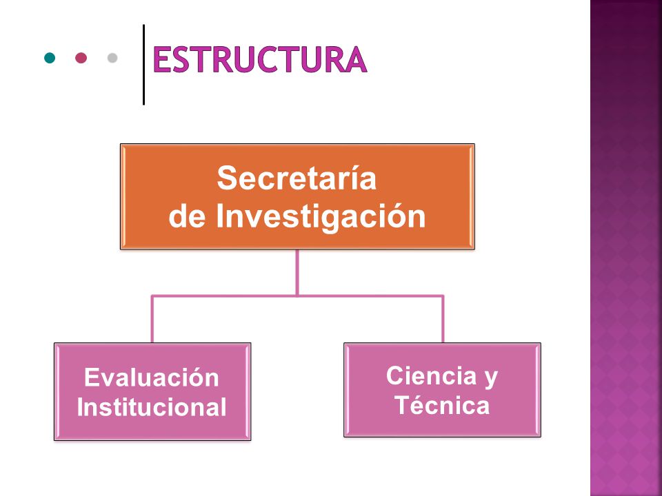 Secretaría de Investigación Evaluación Institucional Ciencia y Técnica
