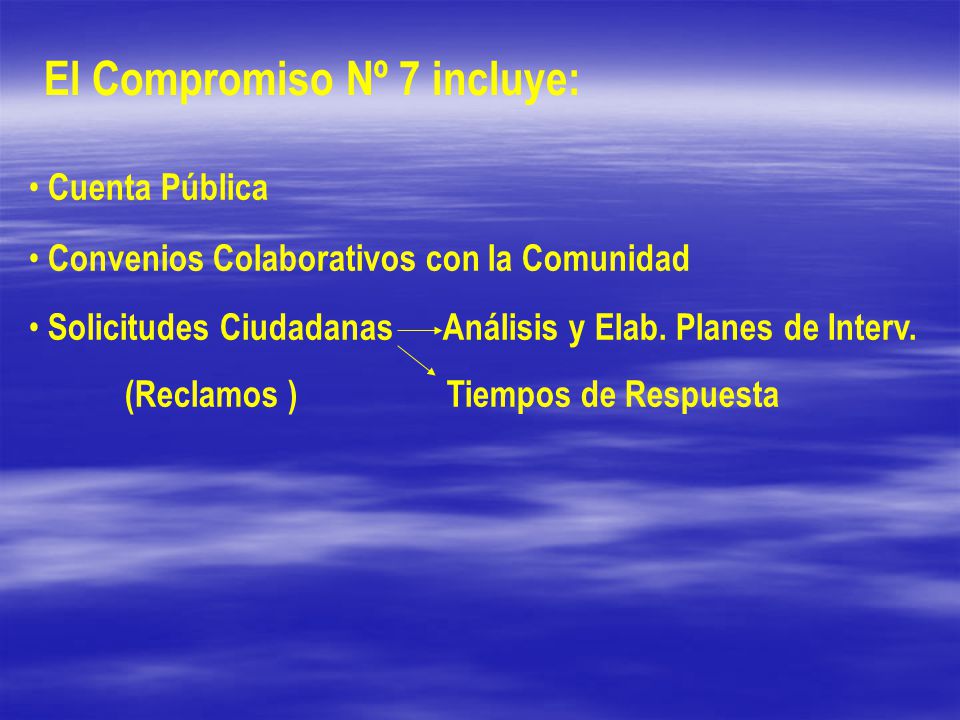 Cuenta Pública Convenios Colaborativos con la Comunidad Solicitudes Ciudadanas Análisis y Elab.