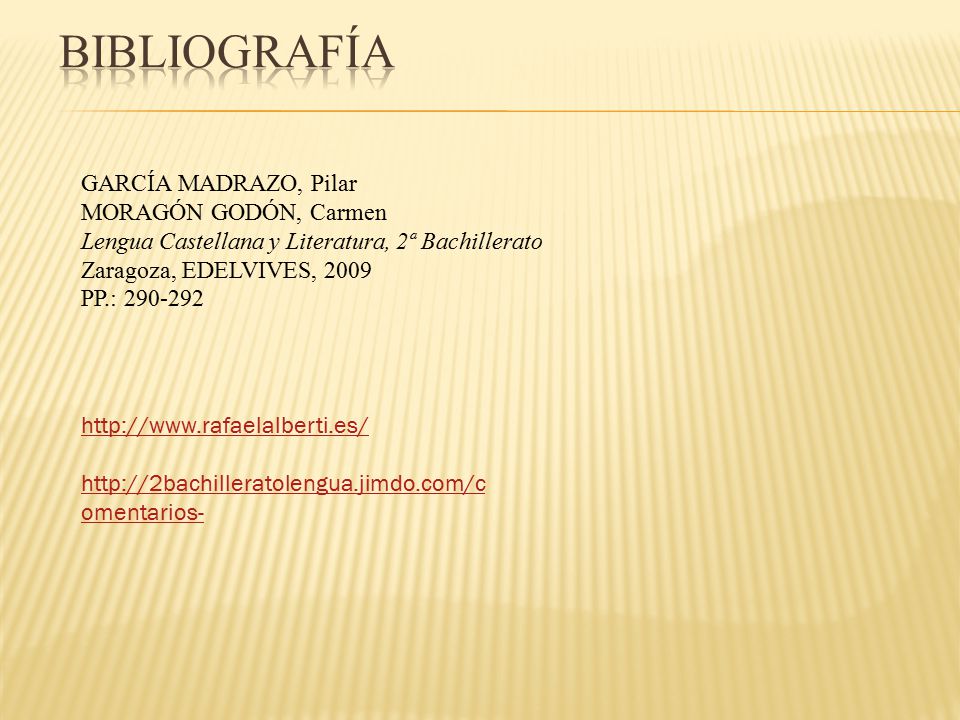 GARCÍA MADRAZO, Pilar MORAGÓN GODÓN, Carmen Lengua Castellana y Literatura, 2ª Bachillerato Zaragoza, EDELVIVES, 2009 PP.: omentarios-